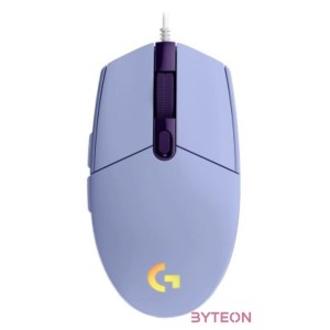 Logitech G G203,G102 Lightsync Lilac egér - Lila