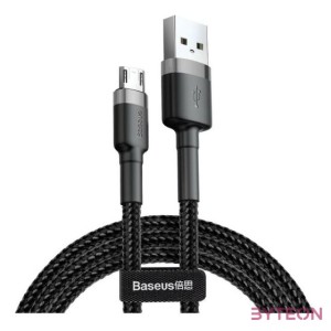 Baseus CAMKLF-BG1 USB kábel 1 M USB 2.0 USB-Micro fekete