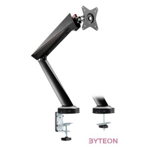 LogiLink BP0091 asztali TV konzol 81,3 cm (32) Rögzítőelemes Fekete, Vörös