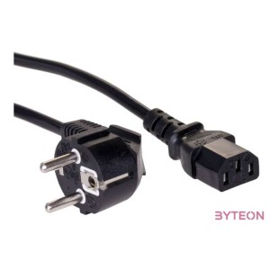 Akyga AK-PC-05 Fekete 5 M CEE7,7 IEC C13