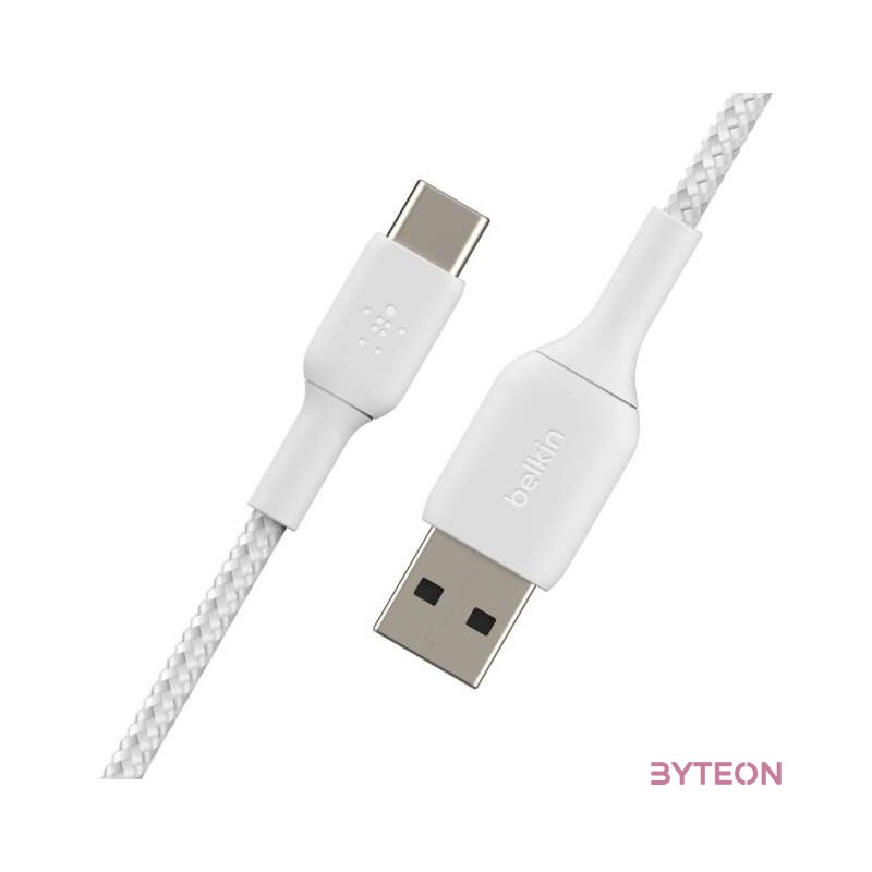 Belkin CAB002BT1MWH USB kábel 1 M USB A USB C Fehér
