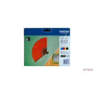 Brother LC129XL - 3 szín + fekete készlet, nagy kapacitású (C/M/Y/BK)