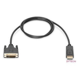 Digitus AK-340301-050-S video átalakító kábel 5 M DisplayPort DVI-D Fekete