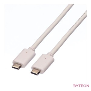 Value 11.99.9050 USB kábel 0,5 M USB 3.2 Gen 2 (3.1 Gen 2) USB C Fehér
