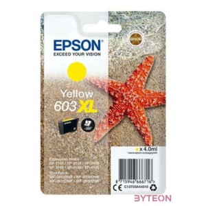 Epson C13T03A44010 tintapatron 1 dB Eredeti Nagy (XL) kapacitású Sárga
