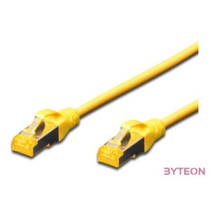 Digitus DK-1644-A-020,Y hálózati kábel Sárga 2 M Cat6a S,FTP (S-STP)