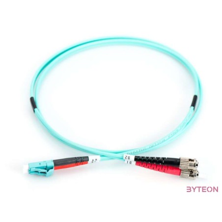 Digitus DK-2531-05,3 száloptikás kábel 5 M LC ST I-VH OM3 Türkizkék