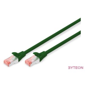 Digitus 1m Cat6 S-FTP hálózati kábel Zöld S,FTP (S-STP)