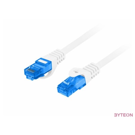 Lanberg PCF6A-10CC-0050-W hálózati kábel Fehér 0,5 M Cat6a S,FTP (S-STP)