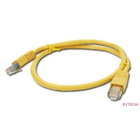 Gembird PP22-1M,Y hálózati kábel Sárga Cat5e