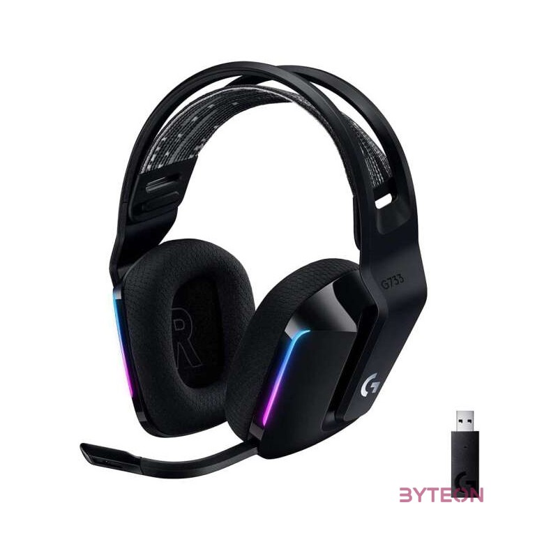 Logitech G733 vezeték nélküli headset - Fekete