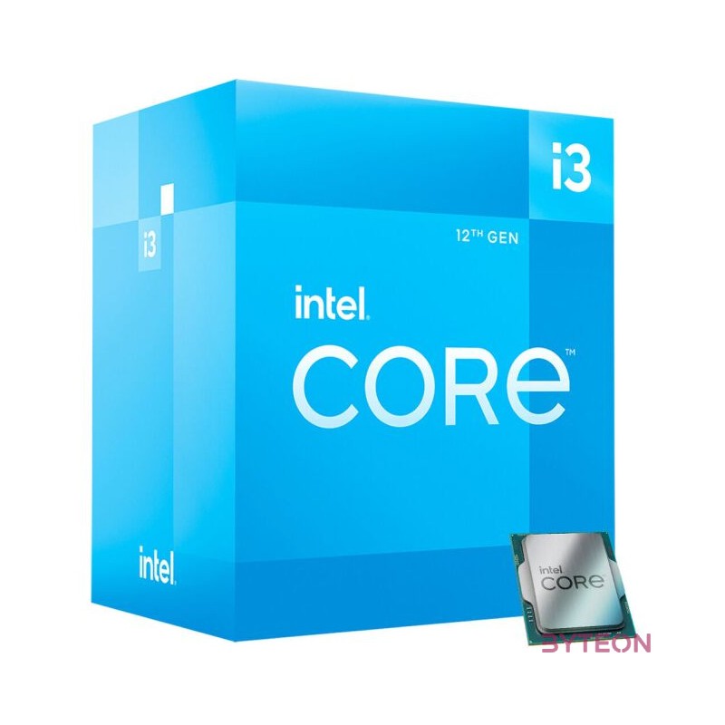 Intel Core i3-12100 Dobozos (1700)