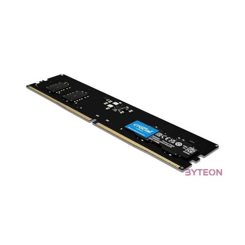 Crucial 8GB DDR5 4800Mhz CL40-39-39 - Fekete