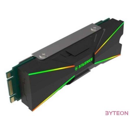 Xilence M2SSD.B.ARGB hűtő (Passzív) - Fekete