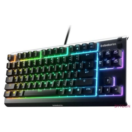 Steelseries Apex 3 TKL billentyűzet USB QWERTY Angol Fekete