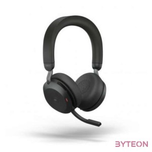 Jabra Evolve2 75 Headset Vezeték nélküli Fejpánt Iroda,telefonos ügyfélközpont Bluetooth Fekete