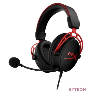 HP HyperX Cloud Alpha Headset Vezetékes Fejpánt Játék Fekete, Vörös
