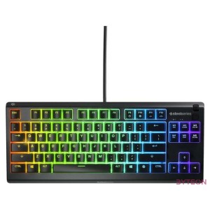 Steelseries Apex 3 TKL billentyűzet USB QWERTY Angol Fekete