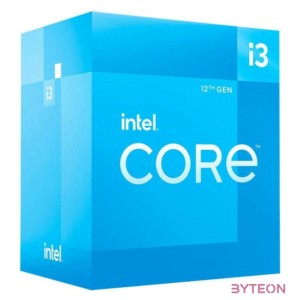 Intel Core i3-12100 Dobozos (1700)
