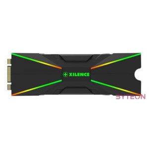 Xilence M2SSD.B.ARGB hűtő (Passzív) - Fekete