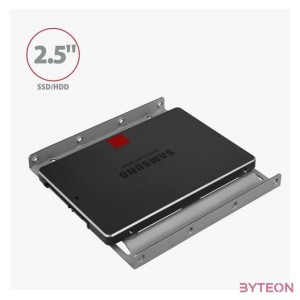 Axagon RHD-125S beépítő keret 2.5  - 3.5 (lap) - Szürke