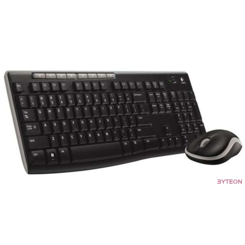 Logitech MK270 (DE, Vez.nélküli) - Fekete