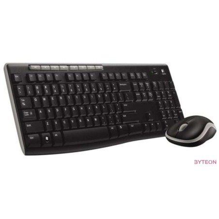 Logitech MK270 (DE, Vez.nélküli) - Fekete