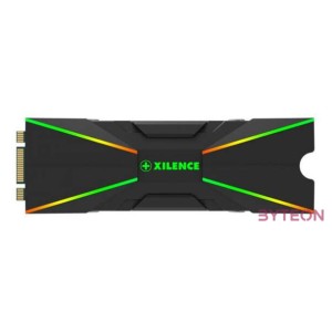 Xilence M2SSD.B.ARGB hűtő (Passzív) - Fekete