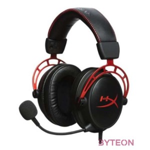 HP HyperX Cloud Alpha Headset Vezetékes Fejpánt Játék Fekete, Vörös