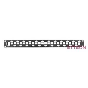 Lanberg PPKS-1224-B patch panel 1U