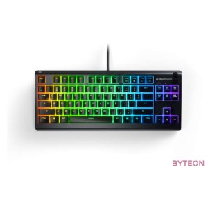 Steelseries Apex 3 TKL billentyűzet USB QWERTY Angol Fekete