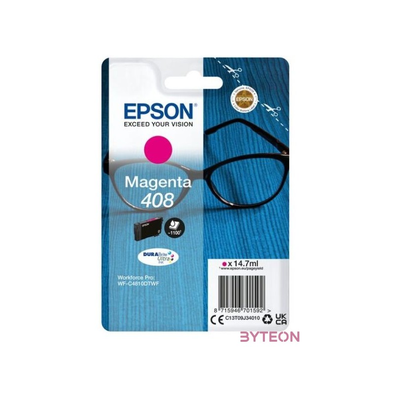 Epson C13T09J34010 tintapatron 1 dB Eredeti Nagy (XL) kapacitású Magenta
