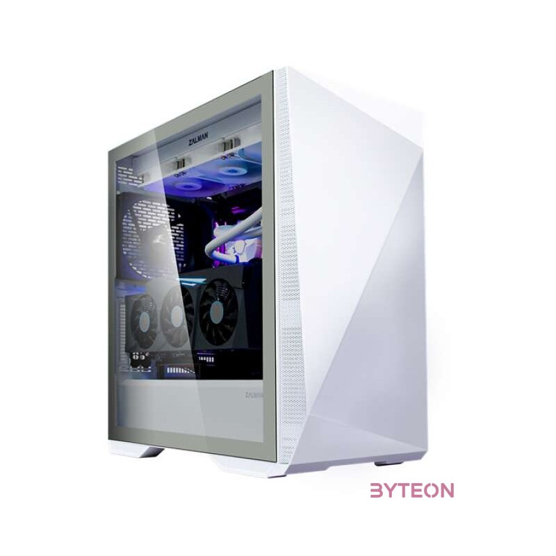Zalman Z3 Iceberg White Midi Tower Fehér