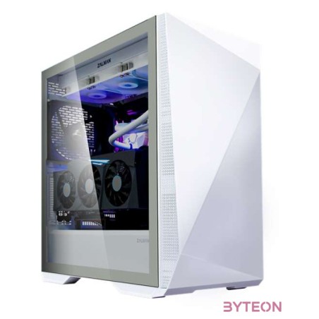 Zalman Z3 Iceberg White Midi Tower Fehér