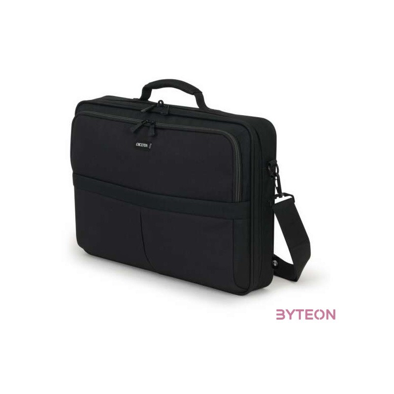 Dicota Eco Multi SCALE notebook táska 39,6 cm (15.6) Aktatáska Fekete