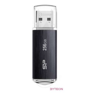 Silicon Power Blaze B02 USB flash meghajtó 256 GB USB A típus 3.2 Gen 1 (3.1 Gen 1) Fekete