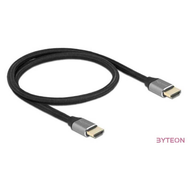 DeLOCK 83994 HDMI kábel 0,5 M HDMI A-típus (Standard) Szürke