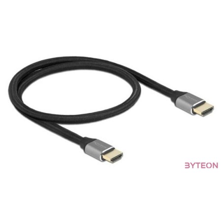 DeLOCK 83994 HDMI kábel 0,5 M HDMI A-típus (Standard) Szürke