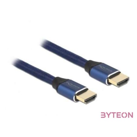 DeLOCK 85447 HDMI kábel 2 M HDMI A-típus (Standard) Kék