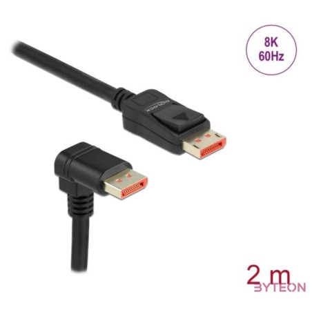 DeLOCK 87051 DisplayPort kábel 2 M Fekete