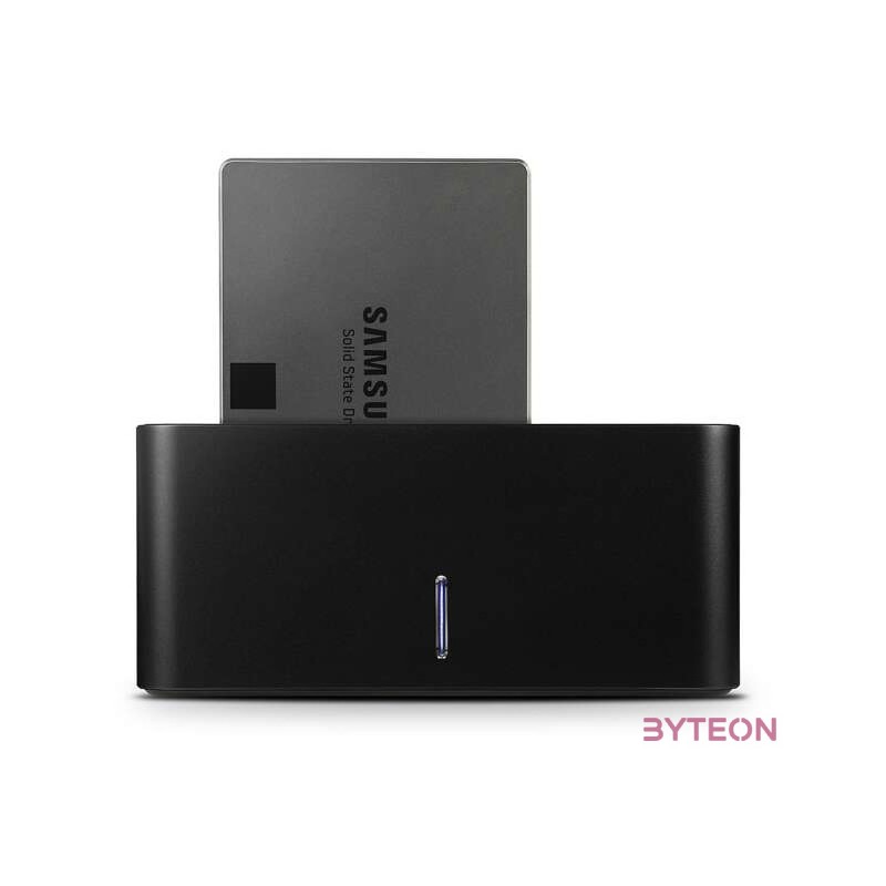 Axagon ADSA-SN dokkoló állomás tárolóegységhez USB 3.2 Gen 1 (3.1 Gen 1) Type-A Fekete
