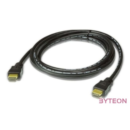 ATEN 2L-7D02H-1 HDMI kábel 2 M HDMI A-típus (Standard) Fekete