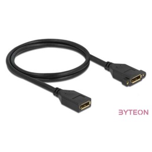 DeLOCK 87100 DisplayPort kábel 1 M Fekete