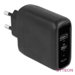 DeLOCK 41455 mobiltelefon töltő Fekete Beltéri