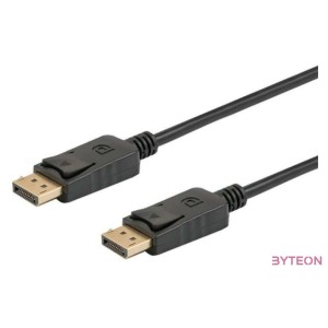 Savio CL-136 DisplayPort kábel 2 M Fekete