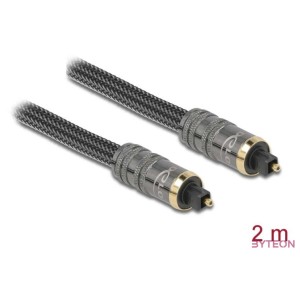 DeLOCK 86984 audio kábel 2 M TOSLINK Antracit