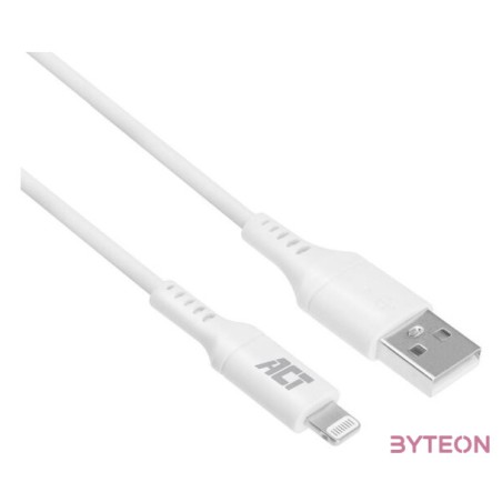 ACT AC3011 Lightning kábel 1 M Fehér