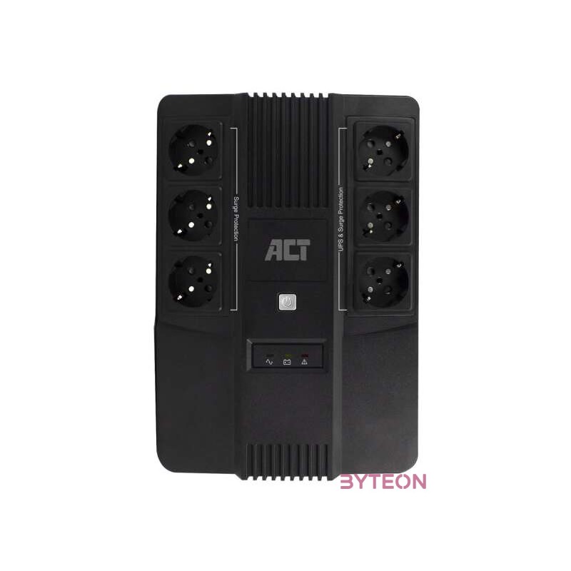 ACT AC2300 szünetmentes tápegység (UPS) Vonal interaktív 0,6 kVA 360 W