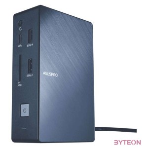 ASUS SIMPRO DOCK Vezetékes USB 3.2 Gen 1 (3.1 Gen 1) Type-C Fekete, Kék