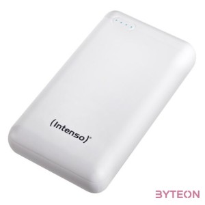 Intenso XS20000 Powerbank Zusatzakku LiPo 20000 mAh 7313552 külső akkumulátor Lítium-polimer (LiPo) Fehér